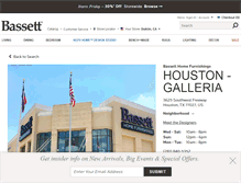 Tablet Screenshot of houston.bassettfurniture.com