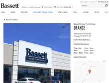 Tablet Screenshot of orange.bassettfurniture.com