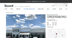 Desktop Screenshot of greensboro.bassettfurniture.com