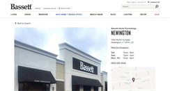 Desktop Screenshot of newington.bassettfurniture.com