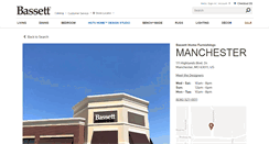 Desktop Screenshot of manchester.bassettfurniture.com