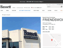 Tablet Screenshot of friendswood.bassettfurniture.com