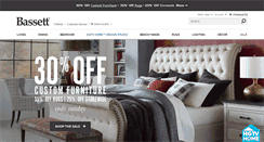 Desktop Screenshot of bassettfurniture.com