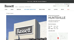 Desktop Screenshot of huntsville.bassettfurniture.com