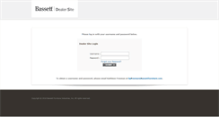 Desktop Screenshot of dealersite.bassettfurniture.com
