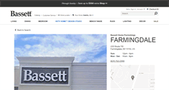 Desktop Screenshot of farmingdale.bassettfurniture.com