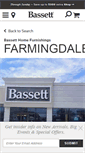 Mobile Screenshot of farmingdale.bassettfurniture.com