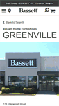 Mobile Screenshot of greenville.bassettfurniture.com