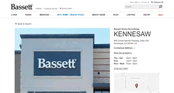 Desktop Screenshot of kennesaw.bassettfurniture.com