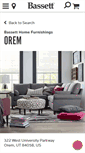Mobile Screenshot of orem.bassettfurniture.com