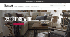 Desktop Screenshot of colmar.bassettfurniture.com
