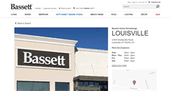 Desktop Screenshot of louisville.bassettfurniture.com